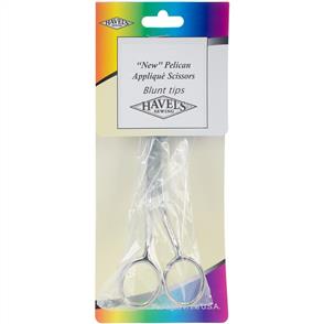 Havel's Multi-Angled Duckbill Applique Scissors 5.5" - Blunt Tips
