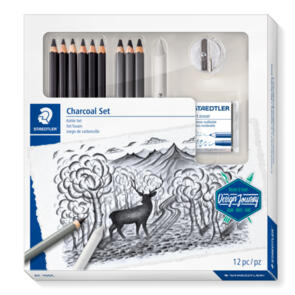 Staedtler Design Journey Mixed Set - Lumograph Charcoal
