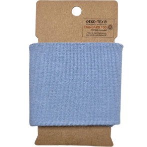 Nooteboom Cuff 1X1 Fabric - #19501 - Colour 003 - Baby Blue