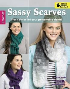 Leisure Arts Sassy Scarves