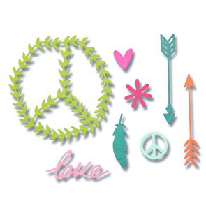 Sizzix Thinlits Die Set 8PK - Festival