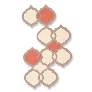 Sizzix Thinlits Die - Moroccan Tile