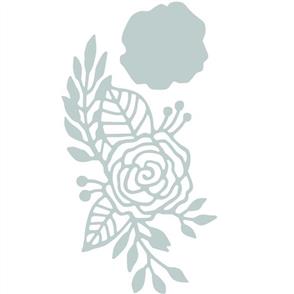 Sizzix Thinlits Die Set 2PK - Doodle Rose