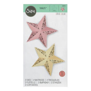 Sizzix Thinlits Die Set 2pk – Scandi Star