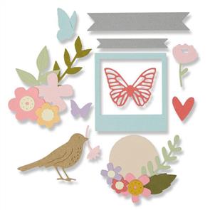 Sizzix Thinlits Die - Floral Banner