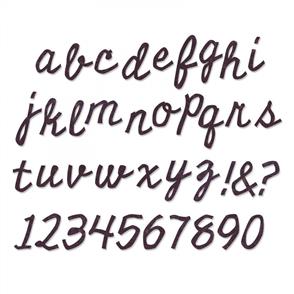 Sizzix Tim Holtz - Bigz XL Die - Cutout Script Alphabet
