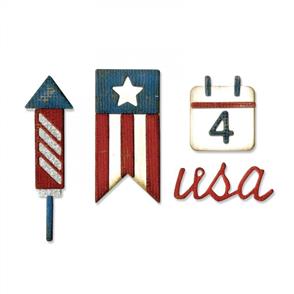 Sizzix Tim Holtz Sidekick Side-Order Set - Americana