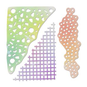 Sizzix Thinlits Die Set 5PK - Geometric Mask