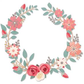 Sizzix Thinlits Die Set 6PK Wedding Wreath