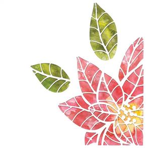 Sizzix Tim Holtz - Thinlits - Poinsettia Pieces