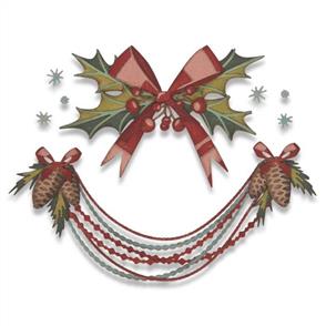 Sizzix Thinlits Die Set 10PK - Deck the Halls, Colorize