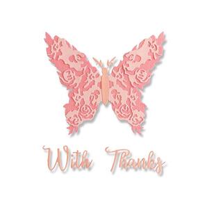 Sizzix Thinlits Die Set 5PK - With Thanks