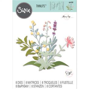 Sizzix Thinlits Die Set 8PK Spring Stems