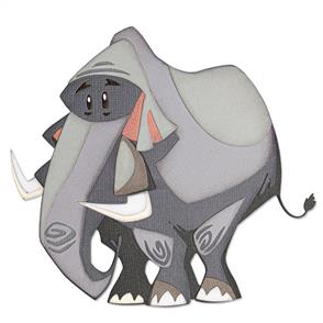 Sizzix Tim Holtz Thinlits Die By  - Clarence, Colorize