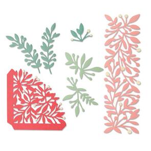 Sizzix Thinlits Dies By Jen Long 8/Pkg - Intricate Corners