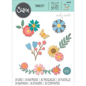 Sizzix Thinlits Die Set 20PK - Petite Petals