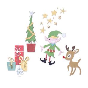 Sizzix Thinlits Die Set 20PK - Santa's Workshop