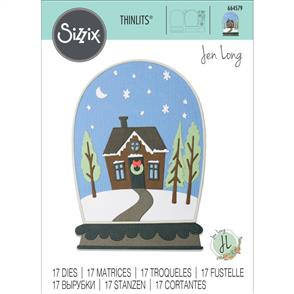 Sizzix Thinlits Die Set 17PK - Bell Jar Diorama