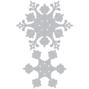 Sizzix Tim Holtz Dies - Stunning Snowflake - 2Pkg