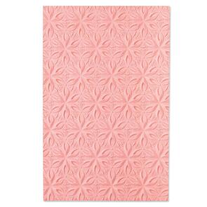 Sizzix 3-D Embossing Folder Geometric Flowers