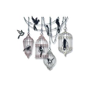 Sizzix Thinlits Die Set 18PK - Birdcages