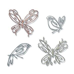 Sizzix Thinlits Die Set 4PK - Flight of Fancy