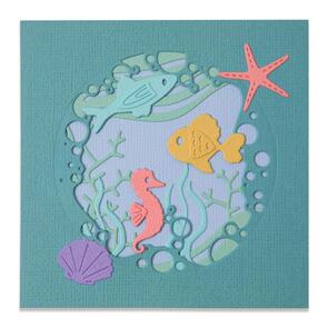 Sizzix Thinlits Die Set 9PK - Ocean Scene