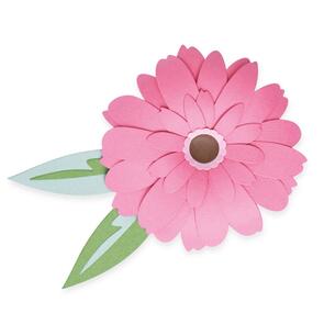 Sizzix Gerbera Flower - 8 pack Thinlits Die Set - 665334