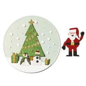 Sizzix Snowdome - 8 pack Thinlits Die Set - 665343