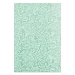 Sizzix 3-D Embossing Folder Leaf Pattern
