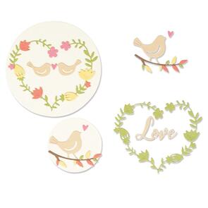 Sizzix Die Set 11PK - Mini Love Birds