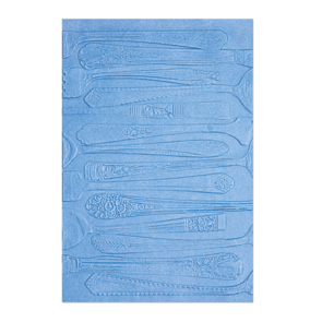 Sizzix 3-D Embossing Folder - Silverware by Eileen Hull
