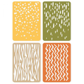 Sizzix Thinlits Die Set 4PK - Infinite Doodles 2