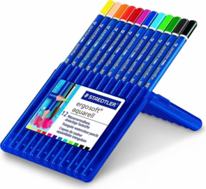 Staedtler Ergosoft Aquarell 156 Watercolour Pencils - 12 Pack