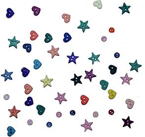 Dress It Up Embellishments - Micro Mini Shapes Multi