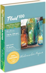 Fluid 100% Cotton Block Pad HP 300gsm