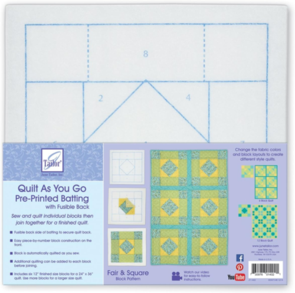 June Tailor QAYG - Fair & Square Quilt - 6 blocks per pack