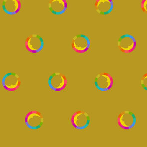 Andover Fabric Alison Glass - Between - Smile Yarrow