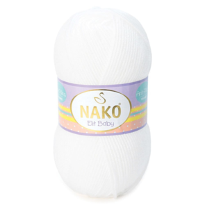 Nako Elit Baby - Premium Acrylic 8ply Yarn 100g