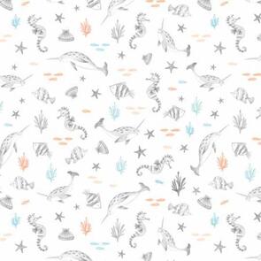 Wilmington MM Fabs Jo Taylor Underwater Whimsy 3045-75505-198