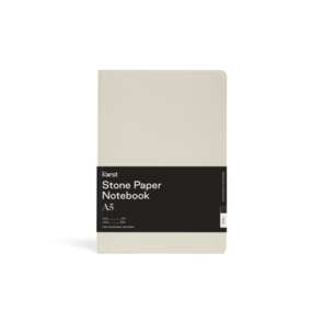 Karst Soft Cover Notebook - Ruled - A5 - Stone
