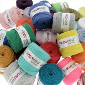 Hoooked Zpagetti: Set Baby cones - uni ( mix of 30 bobbins )