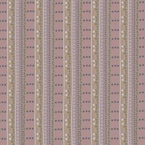 Nutex Lynette Anderson - Garden of Flowers - Garden Bed Mauve Sprinkles