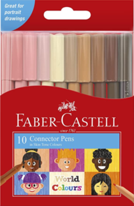 Faber-Castell Connector pens world colours