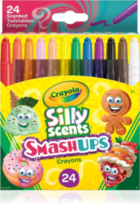 Crayola Smash Ups Mini Twistables Crayons 24Pk