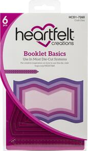 Heartfelt Creations Die Set - Booklet Baskets (6pc)