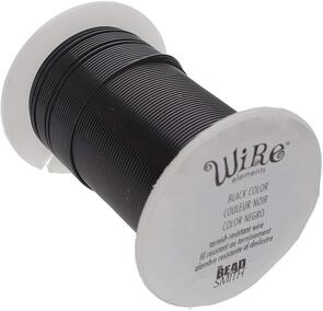 The Beadsmith Black Colour Wire