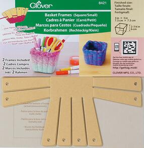 Clover Basket Frames 2-Piece - Small, Square 3"