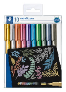 Staedtler Metallic Marker - Assorted Box Of 10