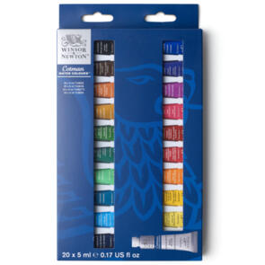 Winsor & Newton Cotman Watercolour 5ml Set 20pc